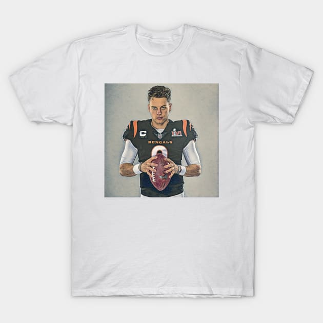 Joey Burrow T-Shirt by Pattison52